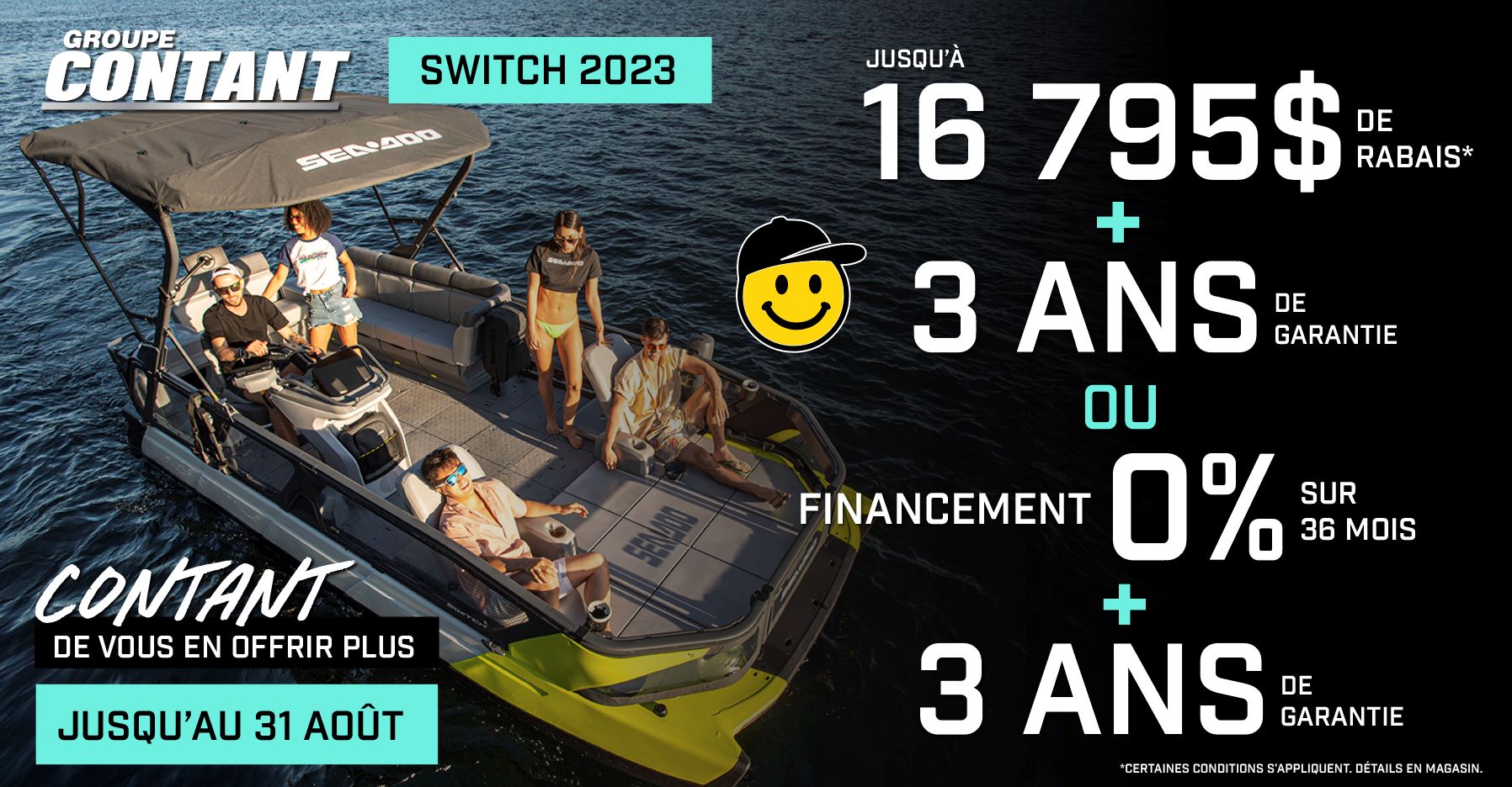 PROMOTION SEA-DOO SWITCH 2023