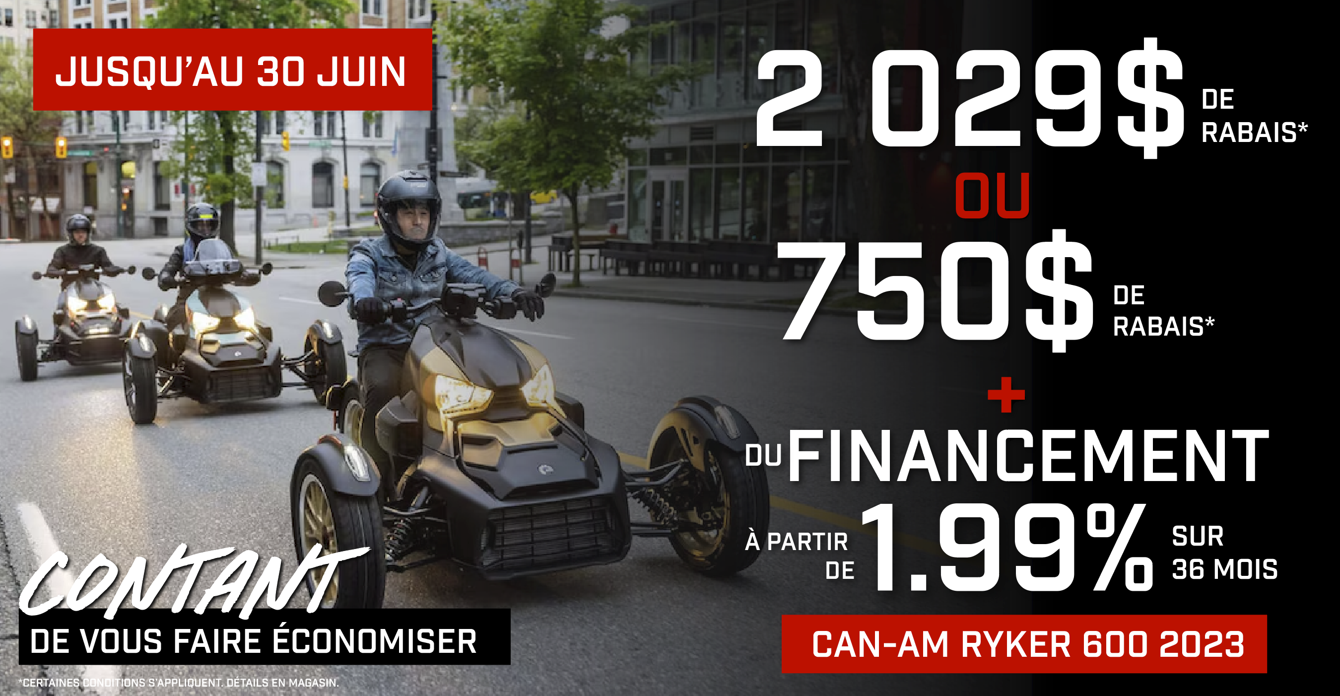 PROMOTION RYKER 600 2023