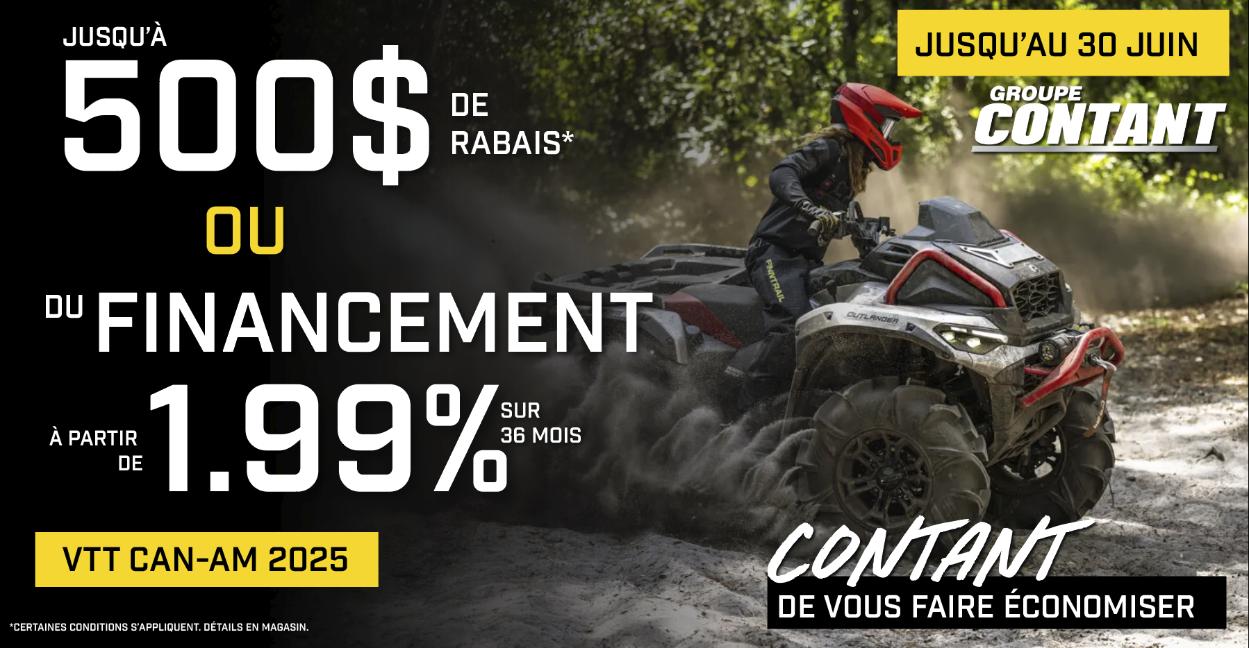 PROMOTION VTT CAN-AM 2025
