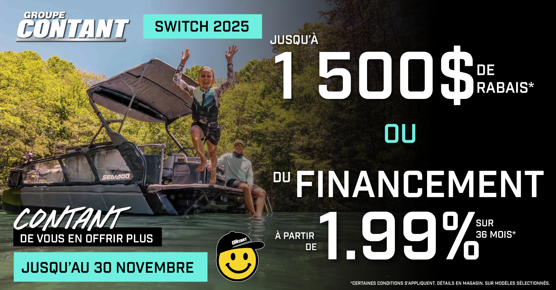 PROMOTION SEA-DOO SWITCH 2025