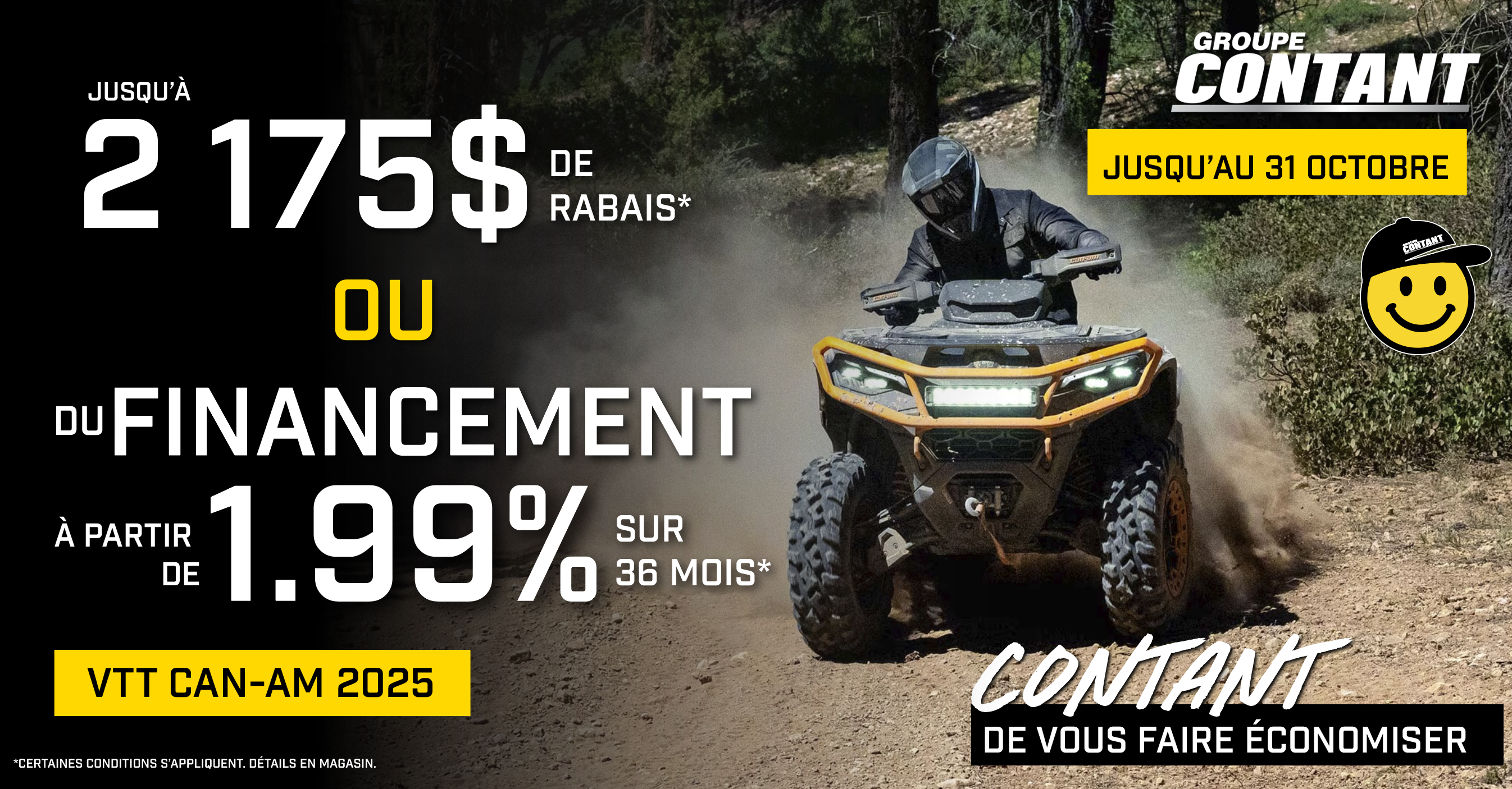 PROMOTION VTT CAN-AM 2025