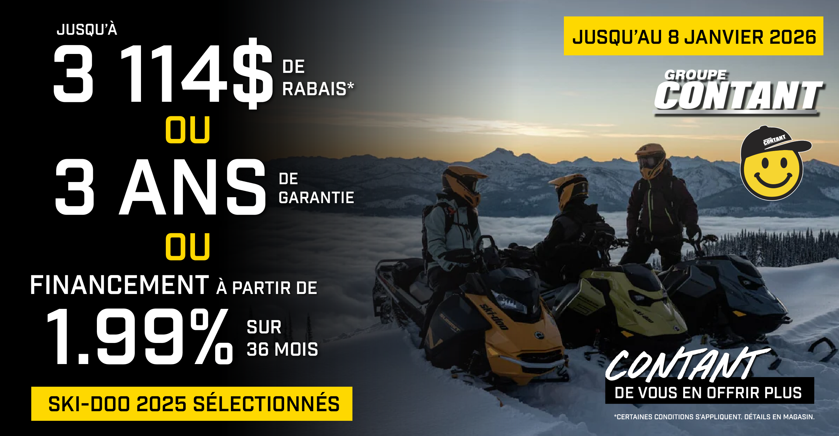 PROMOTION SKI-DOO 2025
