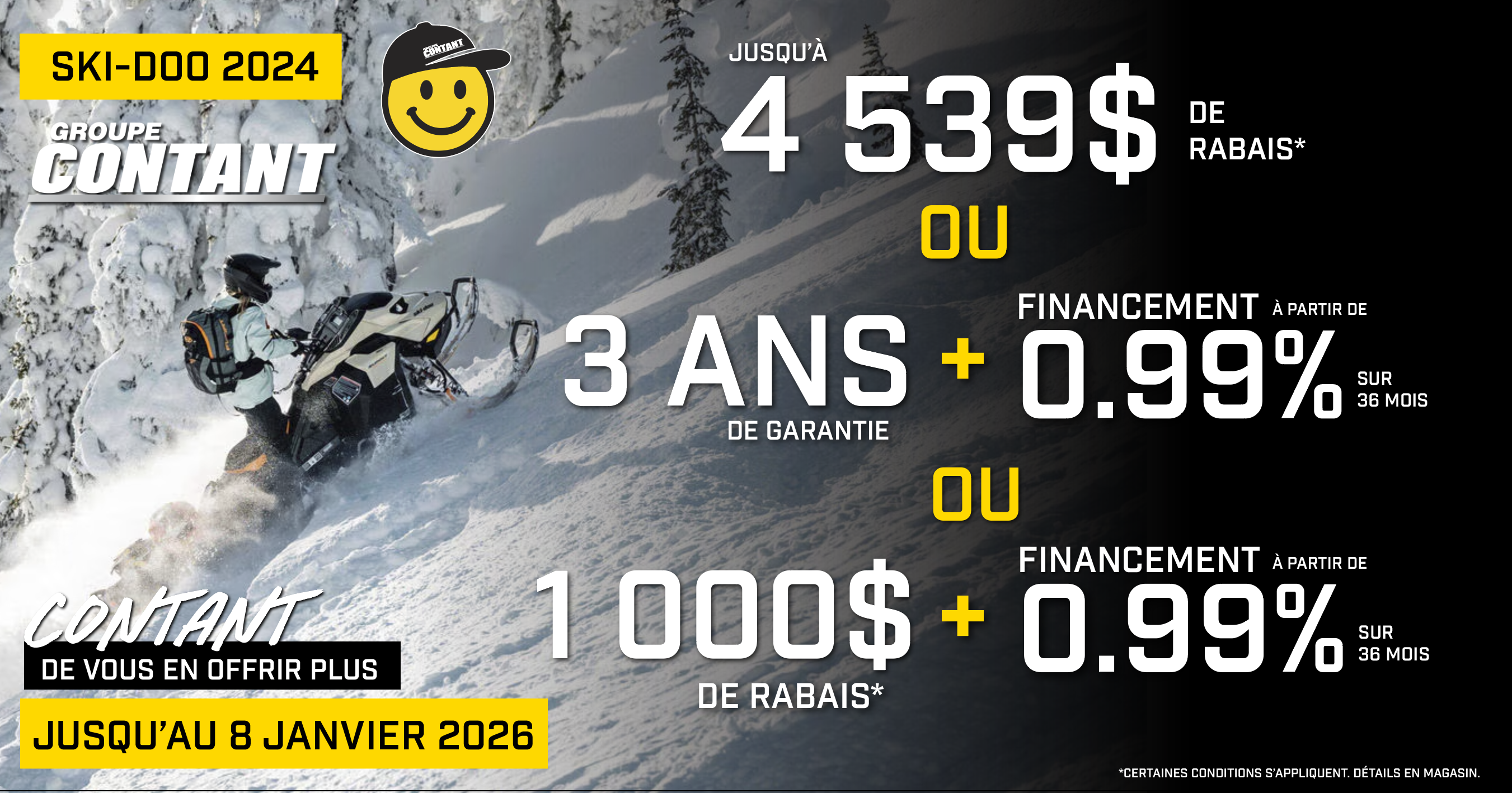 PROMOTION SKI-DOO 2024
