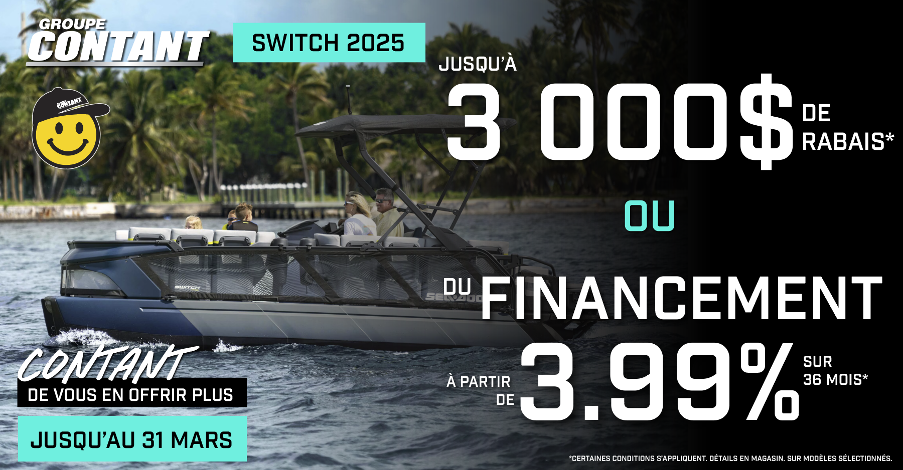 PROMOTION SEA-DOO SWITCH 2025