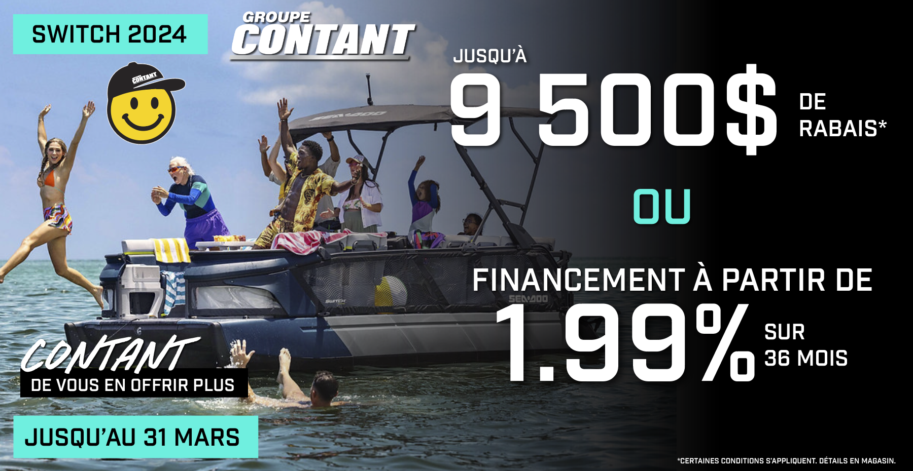 PROMOTION SEA-DOO SWITCH 2024