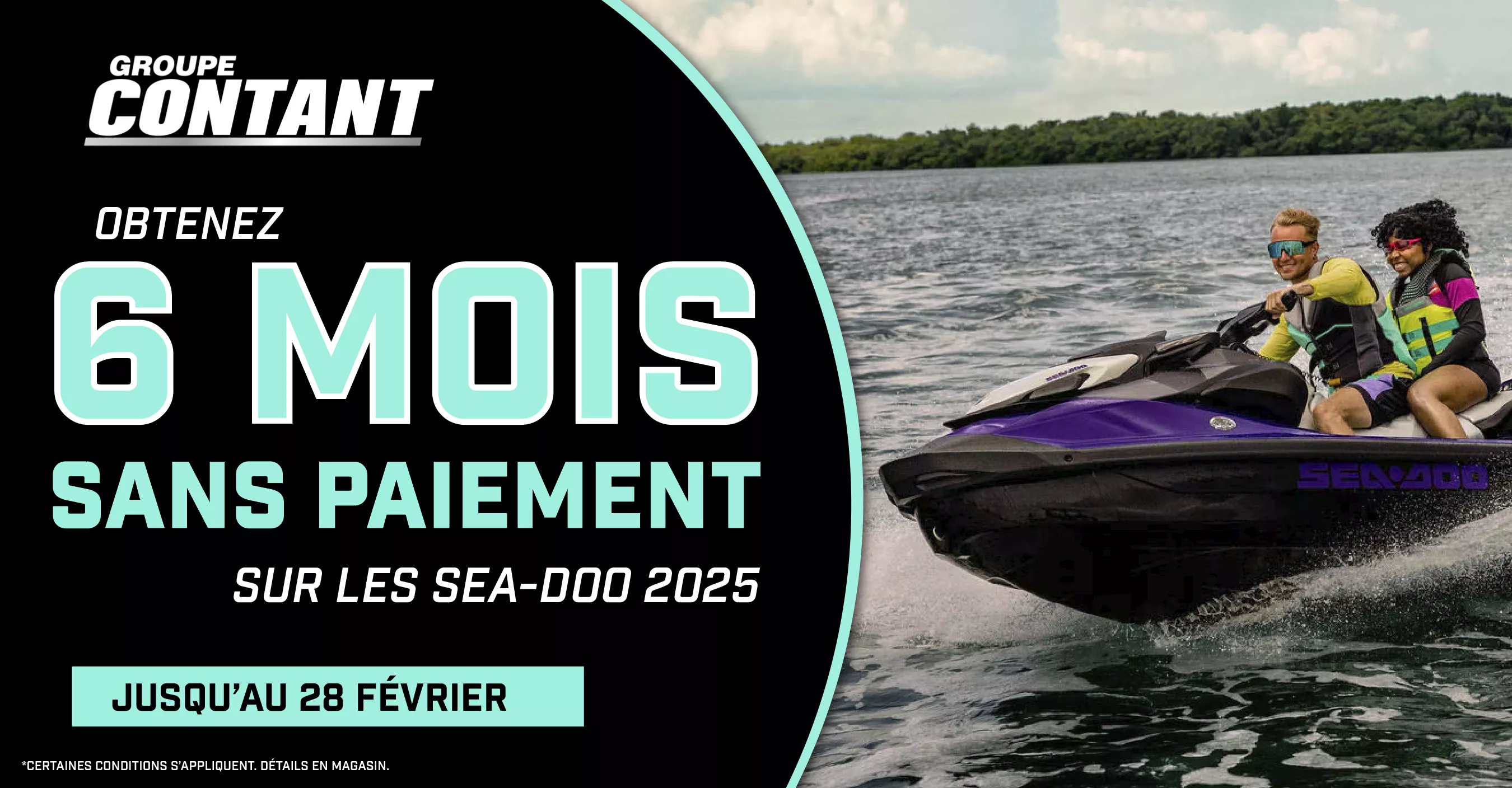 Promotion Sea-Doo 2025 fin 28 février 